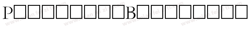 Prospero Bold字体转换